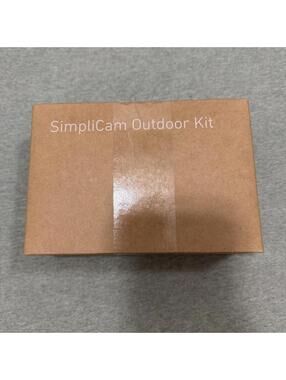 SimpliSafe SimpliCam Black Outdoor Camera Kit New Camera Not Included